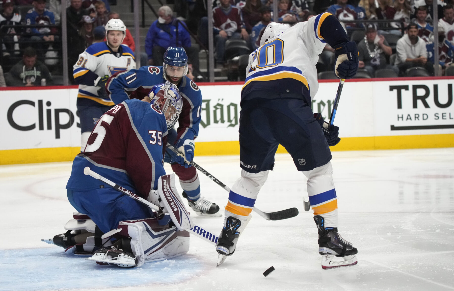 Blues Avalanche Hockey